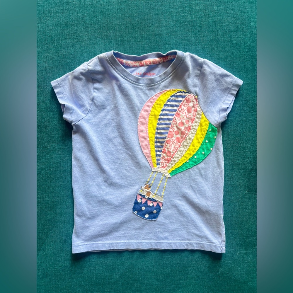 Mini Boden appliqué t-shirt 3-4 yr